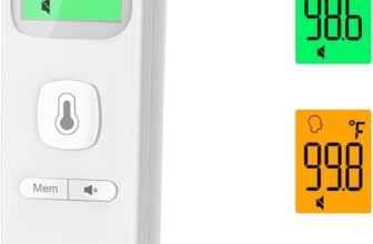 No-Touch Thermometer for Adults and Kids, Accurate Digital Baby Thermometer, FSA HSA Eligible, Fever Alarm & Silent Mode, 2 in 1 Forehead & Object Thermometer