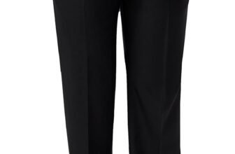 Haggar Men’s Premium Comfort Classic Fit Flat Front Hidden Comfort Waistband Pant (Regular and Big & Tall Sizes)