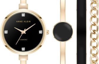 Anne Klein Women’s Bangle Watch and Bracelet Set