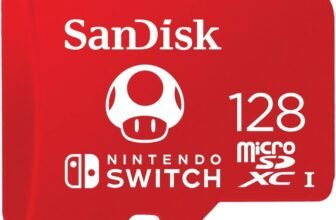SanDisk 128GB microSDXC Card, Licensed for Nintendo Switch – SDSQXAO-128G-GNCZN