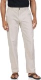 Soojun Men’s Casual Linen Blend Relaxed Fit Straight Legs Elastic Waist Pants