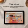 Amazon Fire HD 10 tablet (newest model) built for relaxation, 10.1″ vibrant Full HD screen, octa-core processor, 3 GB RAM, 32 GB, Black