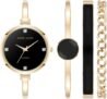 Anne Klein Women’s Bangle Watch and Bracelet Set