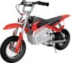 Razor MX350 Pneumatic Knobby Tires Electric Dirt Rocket Bike Up to 14 MPH Supports Rider Up to 140 Pounds for Ages 13 and Above, Red