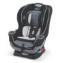 Graco Extend2Fit Convertible Baby Car Seat, Rear and Forward Facing, Adjustable Extension Panel for Extra Legroom, Gotham
