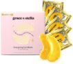 grace & stella Under Eye Mask (Gold, 48 Pairs) Eye Patch, Under Eye Patches for Dark Circles and Puffiness Undereye Bags, Wrinkles – Gel Under Eye Patches – Small Gifts – Vegan Cruelty-Free Self Care