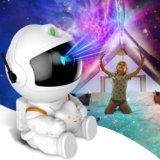 Astronaut Galaxy Projector, Star Projector Galaxy Light, Night Light for Kids, Nebula Ceiling LED Lamp, Room Decor, with Timer and Remote, Gifts for Christmas, Valentine’s Day, Birthdays