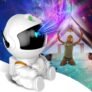 Astronaut Galaxy Projector, Star Projector Galaxy Light, Night Light for Kids, Nebula Ceiling LED Lamp, Room Decor, with Timer and Remote, Gifts for Christmas, Valentine’s Day, Birthdays