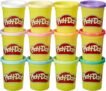 Play-Doh Pastel Colors Bulk 12-Pack of 4-Ounce Cans, Party Favors, Christmas Stocking Stuffers for Girls & Boys, Kids Arts & Crafts, Preschool Toys, Ages 2+