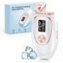 LYSMOSKI Laser Hair Removal for Women and Men, Ice-Cooling IPL Hair Removal Device for Armpits Legs Arms Face Bikini Line, Nearly Painless, Effective & Long-Lasting Hair Removal from Home, White