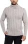 X RAY Mens Turtleneck, Soft Slim Fit Pullover Top, Basic Turtle Neck Sweater for Men