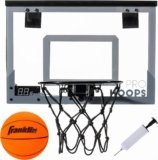 Franklin Sports Mini Basketball Hoops – Indoor Over The Door Mini Hoop + Basketball Sets – Perfect Game Accessory for Bedroom + Office