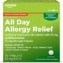 Amazon Basic Care All Day Allergy, Cetirizine Hydrochloride Tablets, 10 mg, Antihistamine, 30 Count (Packaging may vary)